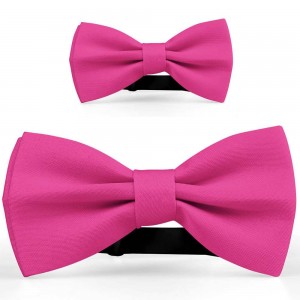 Set papioane tata fiu roz-fuchsia, uni